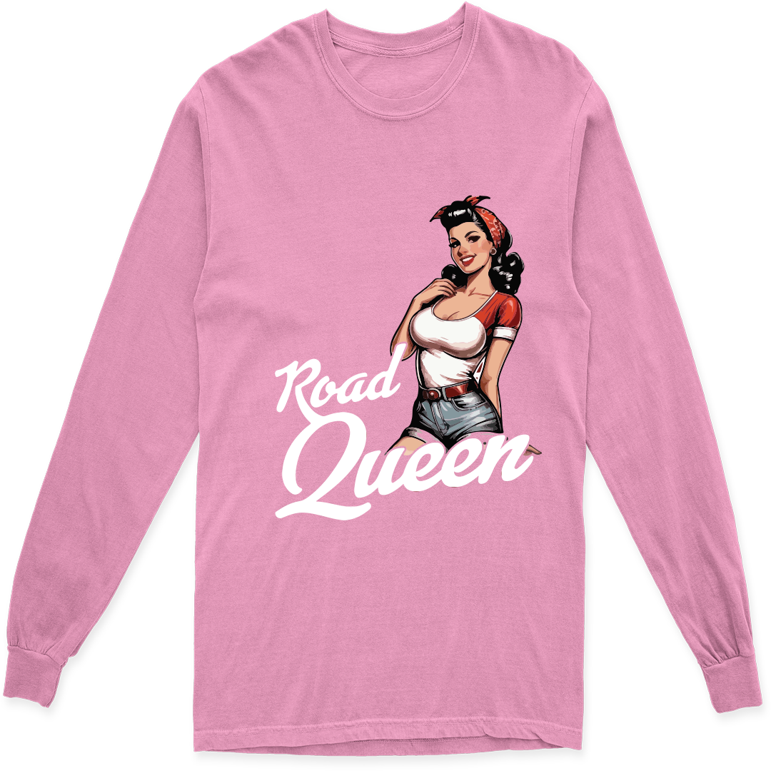 ROAD QUEEN LONG SLEEVE T SHIRT