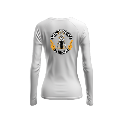 Biker Babes Original Collection Long sleeve Raglan T Shirt