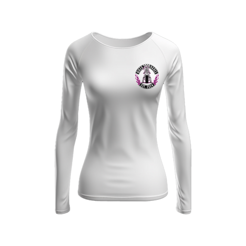 Biker Babes Purple Collection Long sleeve Raglan T Shirt