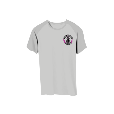 Biker Babes Purple Collection Short Sleeve Raglan T Shirt