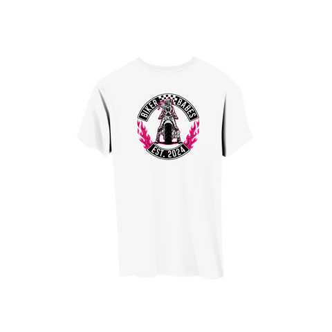 Biker Babes Hot Pink Collection Short Sleeve Raglan T Shirt