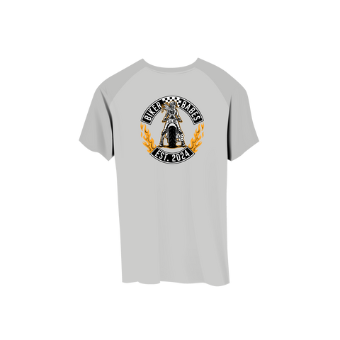 Biker Babes Short Sleeve Raglan T Shirt