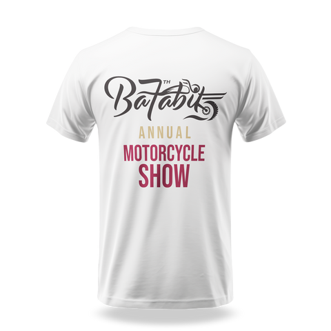 2026 Batabit Motorcycle Show Short Sleeve cotton T shirt