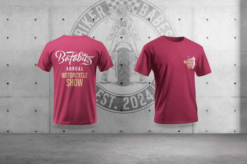 2026 Batabit Motorcycle Show Short Sleeve cotton T shirt