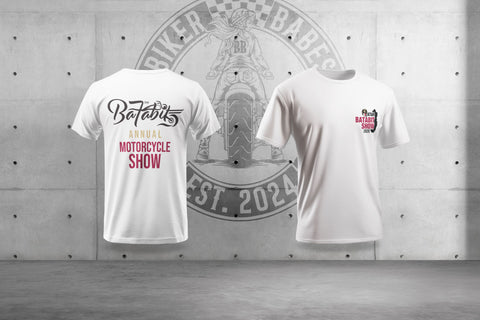 2026 Batabit Motorcycle Show Short Sleeve cotton T shirt