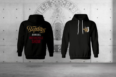 2026 Batabit Motorcycle Show Long Sleeve cotton Hoodie