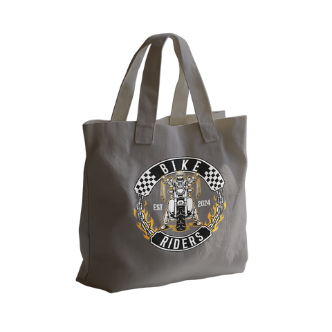 Biker Rider Tote Bag