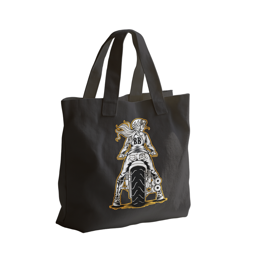 Biker Babes Rider Tote Bag