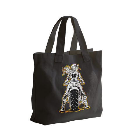 Biker Babes Rider Tote Bag