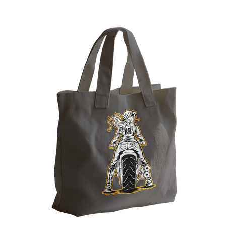 Biker Babes Rider Tote Bag