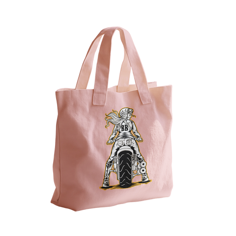Biker Babes Rider Tote Bag