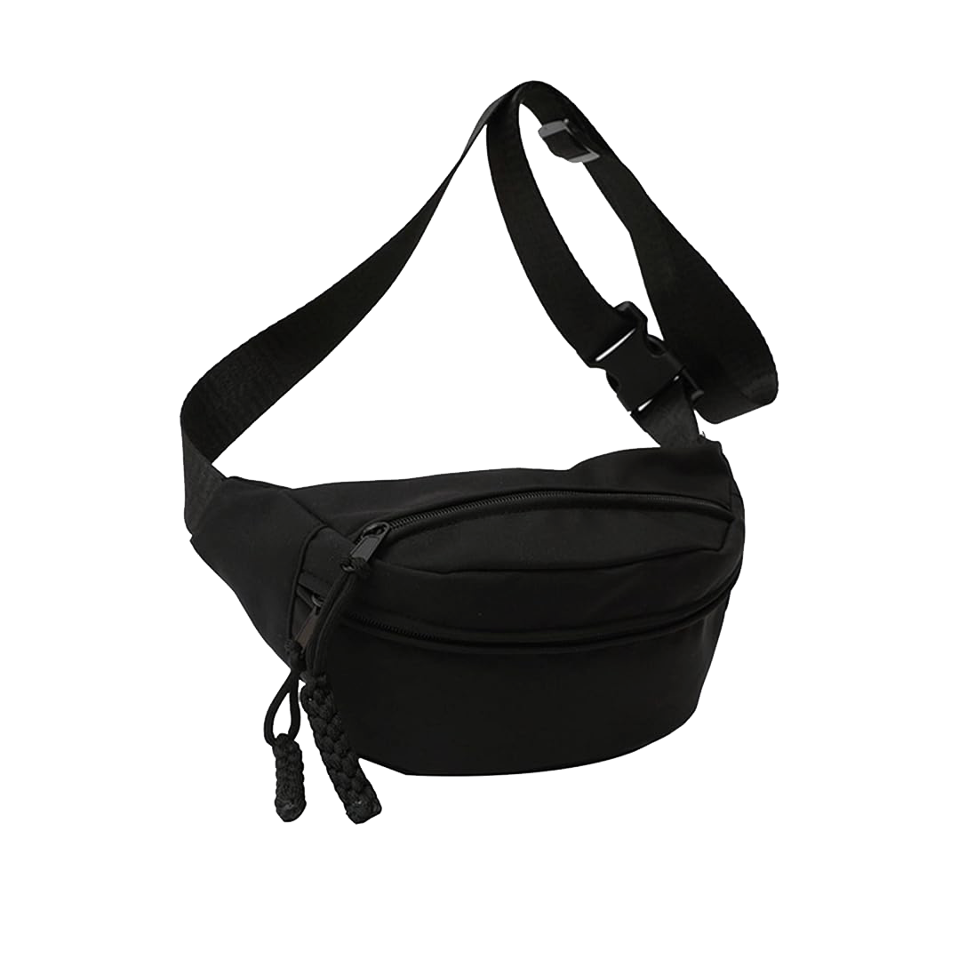 Black waist band hip bag