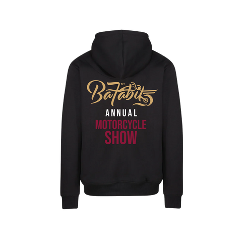2026 Batabit Motorcycle Show Long Sleeve cotton Hoodie