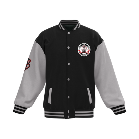 Biker Riders Red Collection Custom Made Baseball Jacket