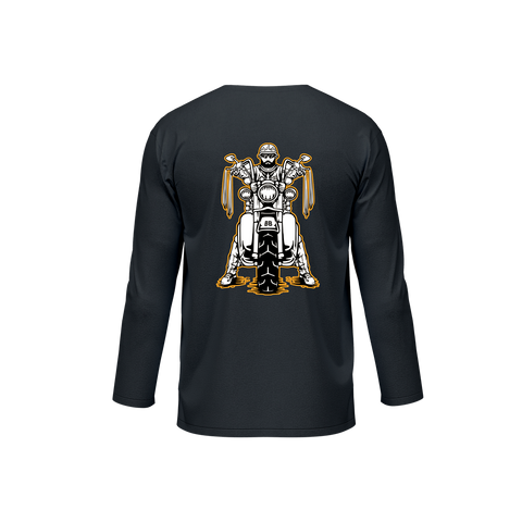 Biker Riders Long Sleeve T shirt