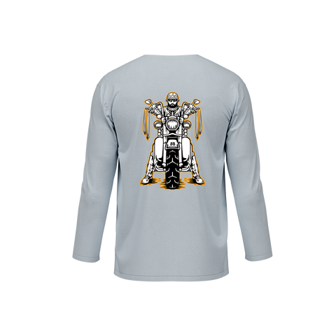 Biker Riders Long Sleeve T shirt