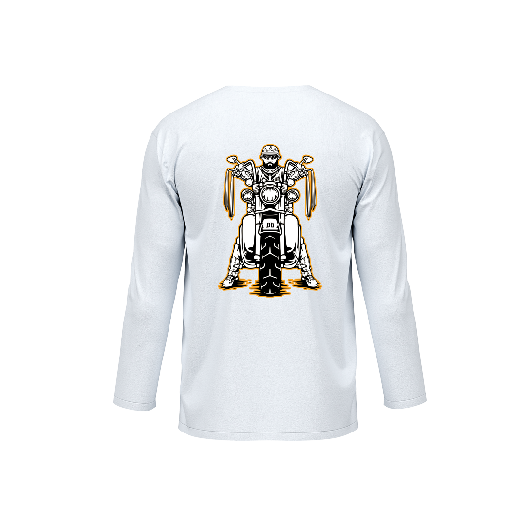 Biker Riders Long Sleeve T shirt