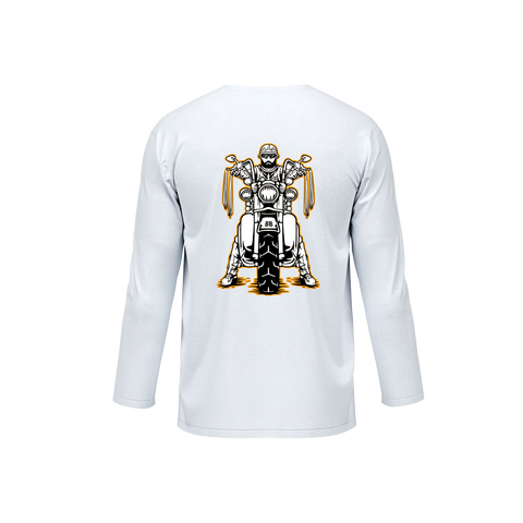 Biker Riders Long Sleeve T shirt