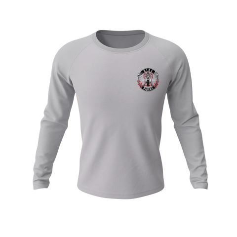 Bike Riders Red Collection Long Sleeve Raglan T shirt