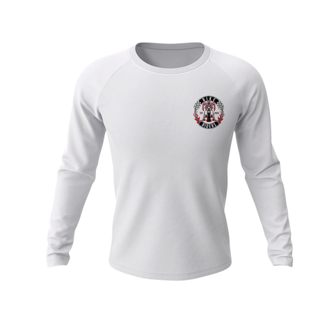 Bike Riders Red Collection Long Sleeve Raglan T shirt