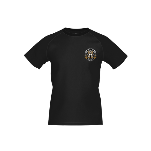 Biker Rider Men's Short Sleeve Raglan T shirt