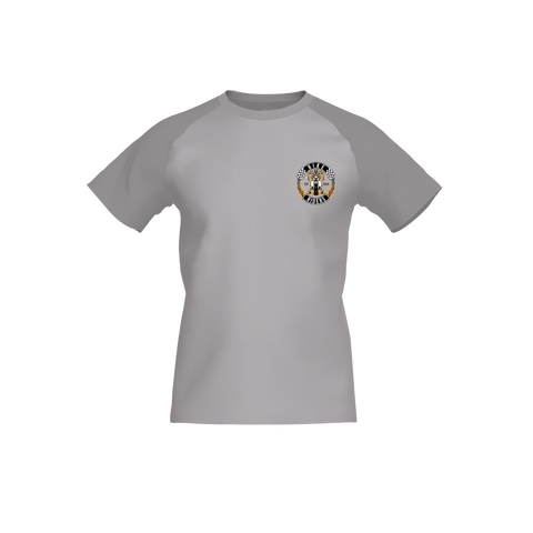 Biker Rider Men's Short Sleeve Raglan T shirt