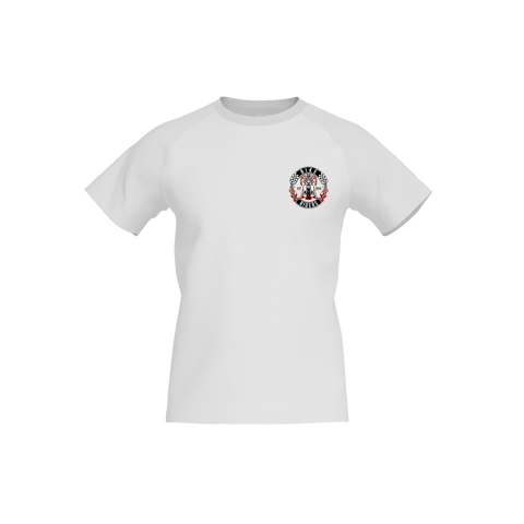 Bike Riders Red Collection Men's Raglan Short Sleeve T shirt
